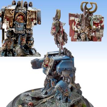 Forge world ultramarines dreadnought by miniatureheaven