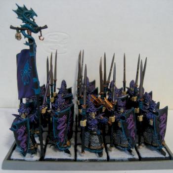 Dark Elf Warrior Unit by automaton88