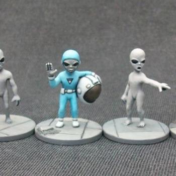 Tengu Models Grey Aliens by blackstone