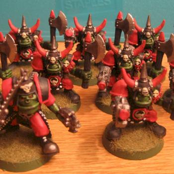Retro Goff Ork Boyz by automaton88