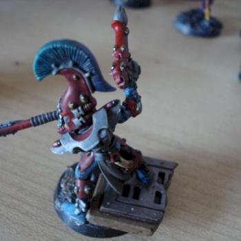 Eldar autarch back by Childerick
