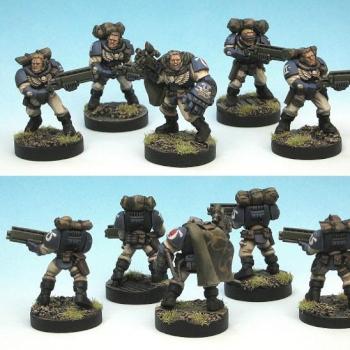 Ultramarines CQB Scouts by winterdyne