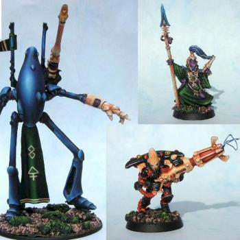 1500pt Eldar Army by rickpropainter