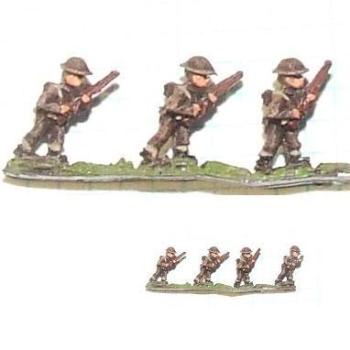 World War 2 british Infantry (6mm) by Marching in Colour