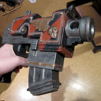Lifesize SM bolt pistol by Pizzasemmel