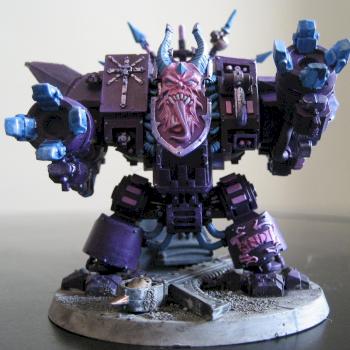 Slaanesh Chaos Dreadnought by automaton88