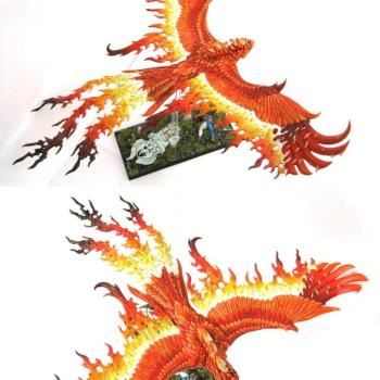 High Elves Flamespyre Phoenix by vermin`
