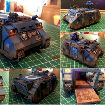 Ultramarine Rhino/Razorback by HeavyTankBuilder