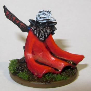 15MM Elric of Melnibone in his black armor and Stormbringer by karlosrolero