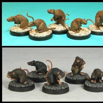 giant rats by snuurg, sculptor