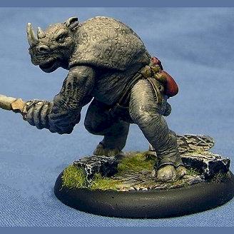 Rogerick the Rhino by snuurg, sculptor