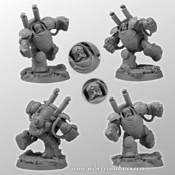 Dwarf Player Heavy Steam Armour by Scibor