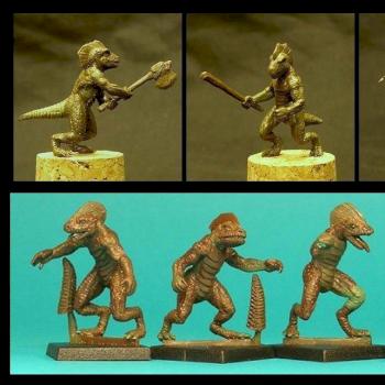 Old-Skool Scalies by snuurg, sculptor