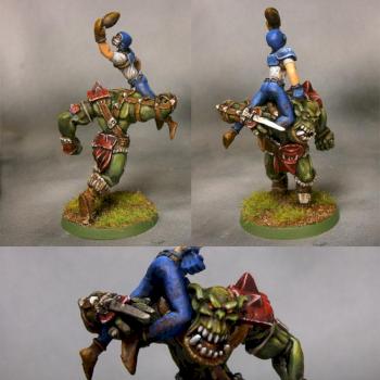 Block of  black orc  Vargar by fanath