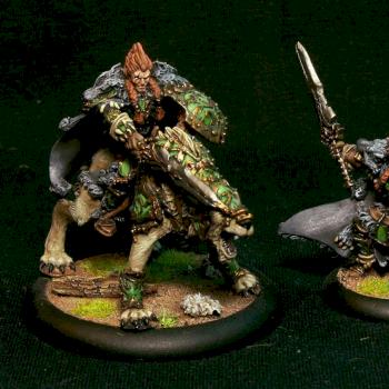 Wolf Lord Morraig (Circle of Orboros) by DrumAndBass