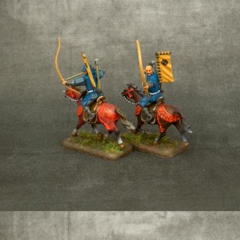 1/72 Mounted samurai archers by patttttry85