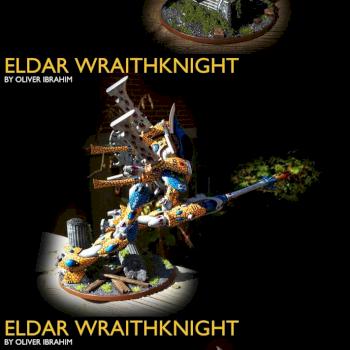 Eldar Wraithknight by allofher