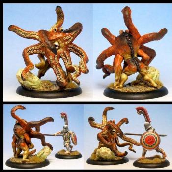 Tentacled Terror by snuurg, sculptor