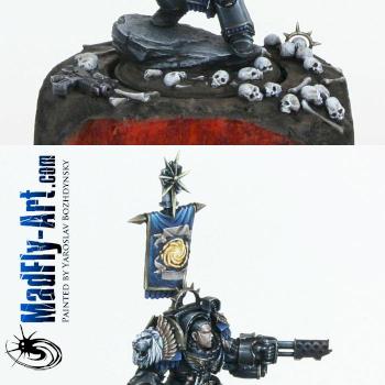 Lugft Huron Chapter Master Of The Astral Claws by MadFlyArtStudio