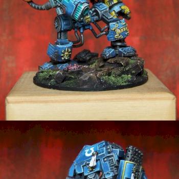 Space Marine Venerable Dreadnought custom converted by turbo