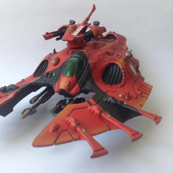 Eldar Wave Serpent by Krymus