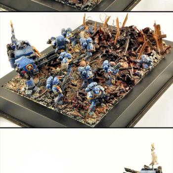 Ultramarine Tactical Squad by Bro.Winky