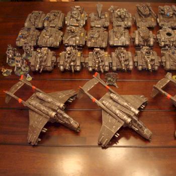 Warhammer 40K Cadian Imperial Guard Army by konas14