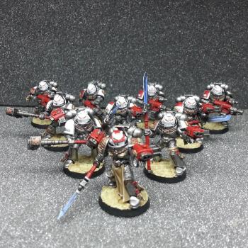 Grey Knight Purifier Squad by LegionofOne