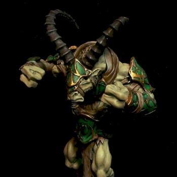 Shadowhorn Satyr (Circle of Orboros) by DrumAndBass