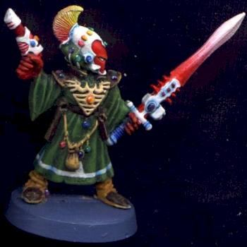 Eldar Warlock - Mighty Morphin Power Ranger - Jason by litlamzetiv