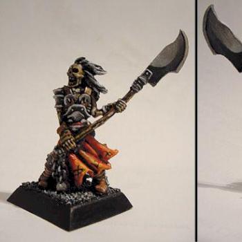Confrontation Skeleton Lancer by sorentaine