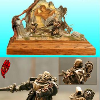Emperor's champion diorama by Kamohiro