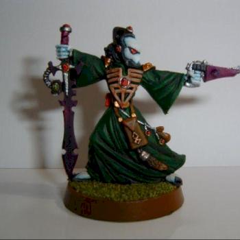 Eldar Warlock by Sabriel
