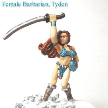 Tyden, Female Barbarian by thorgrimnr