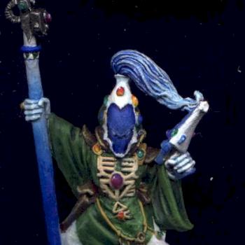 Eldar Warlock - Mighty Morphin Power Ranger - Billy by litlamzetiv