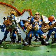 Human Blood Bowl Team by stingger