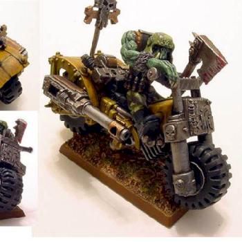 Ork biker 4 by Spanky