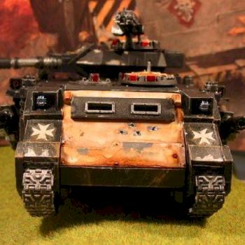 Black Templar Predator Front  view by Discombobulate
