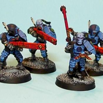 Tau Firewarrior Squad by Shalamar