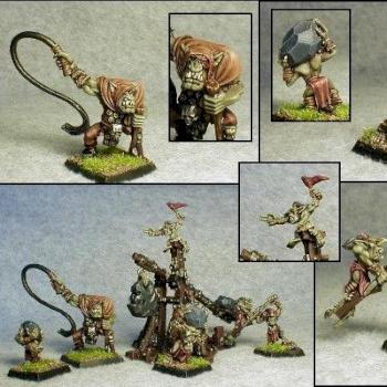 Orc & Goblin Rock Lobber by GriffinPainting
