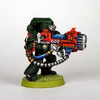 Dark Angel Plasma Cannon Marine by Spartanacus