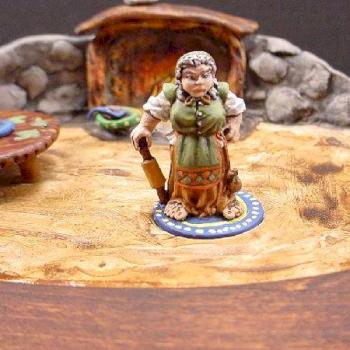 Halfling Cook Diorama by MinisByBK