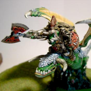 Orkboss auf Lindwurm by luci666