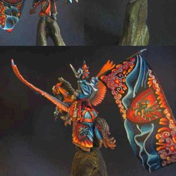 BRETONNIA PEGASUS KNIGHT by edgeofshadow