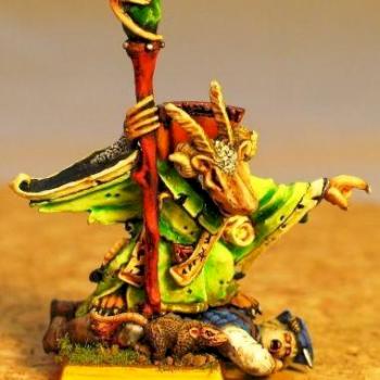 Skaven Grey Seer (new base) by geektom