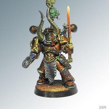40K Chaos Champion - better photo by Wirespider