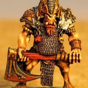 Beastmen Champion by geektom