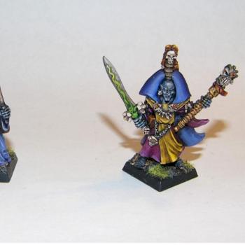 Necromancers for my Vampire Counts army by kbolster12345