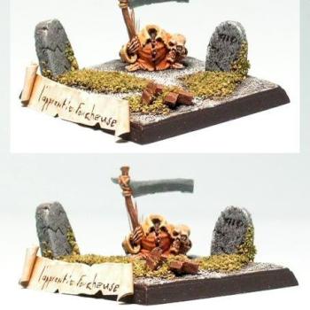 Mini diorama : l'apprenti faucheuse by Flanagan
