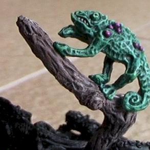 Monster Chameleon by Achex